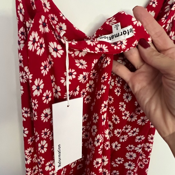 Brand new with tags, spaghetti strap red dress - Picture 9 of 9